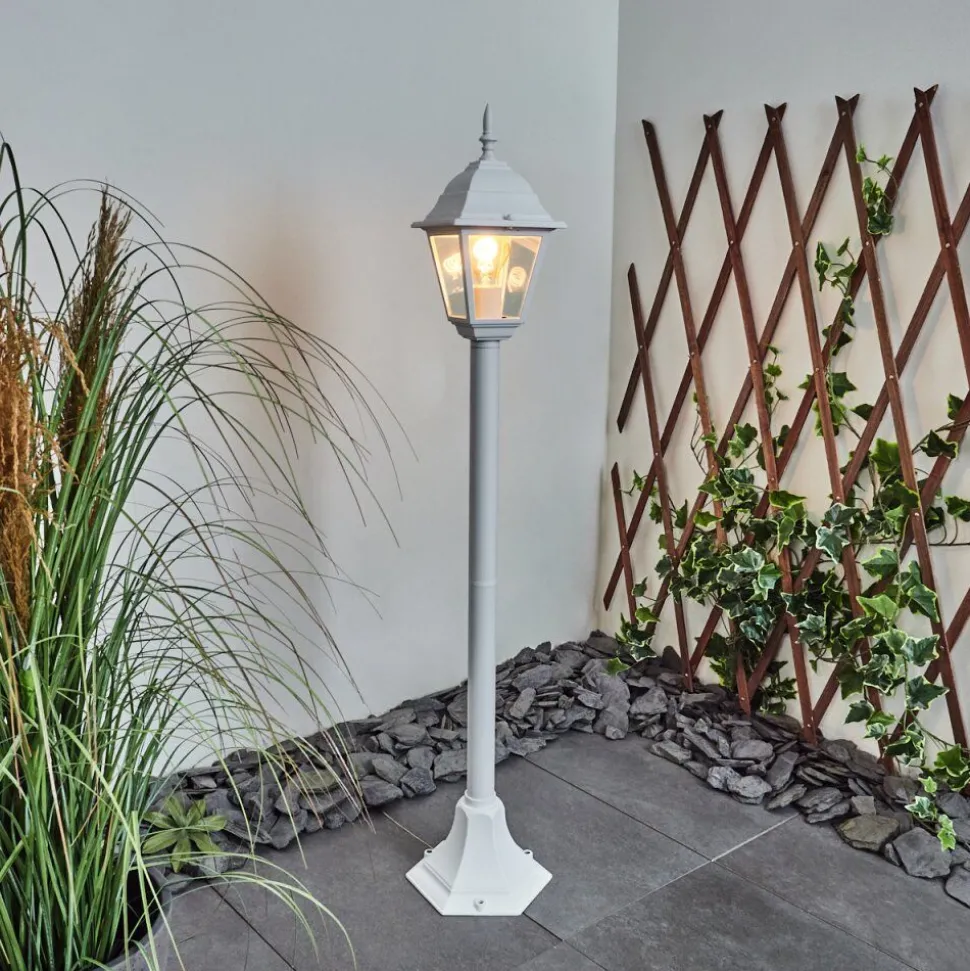 Borne Lumineuse Naofe Blanc, 1 Lumiere