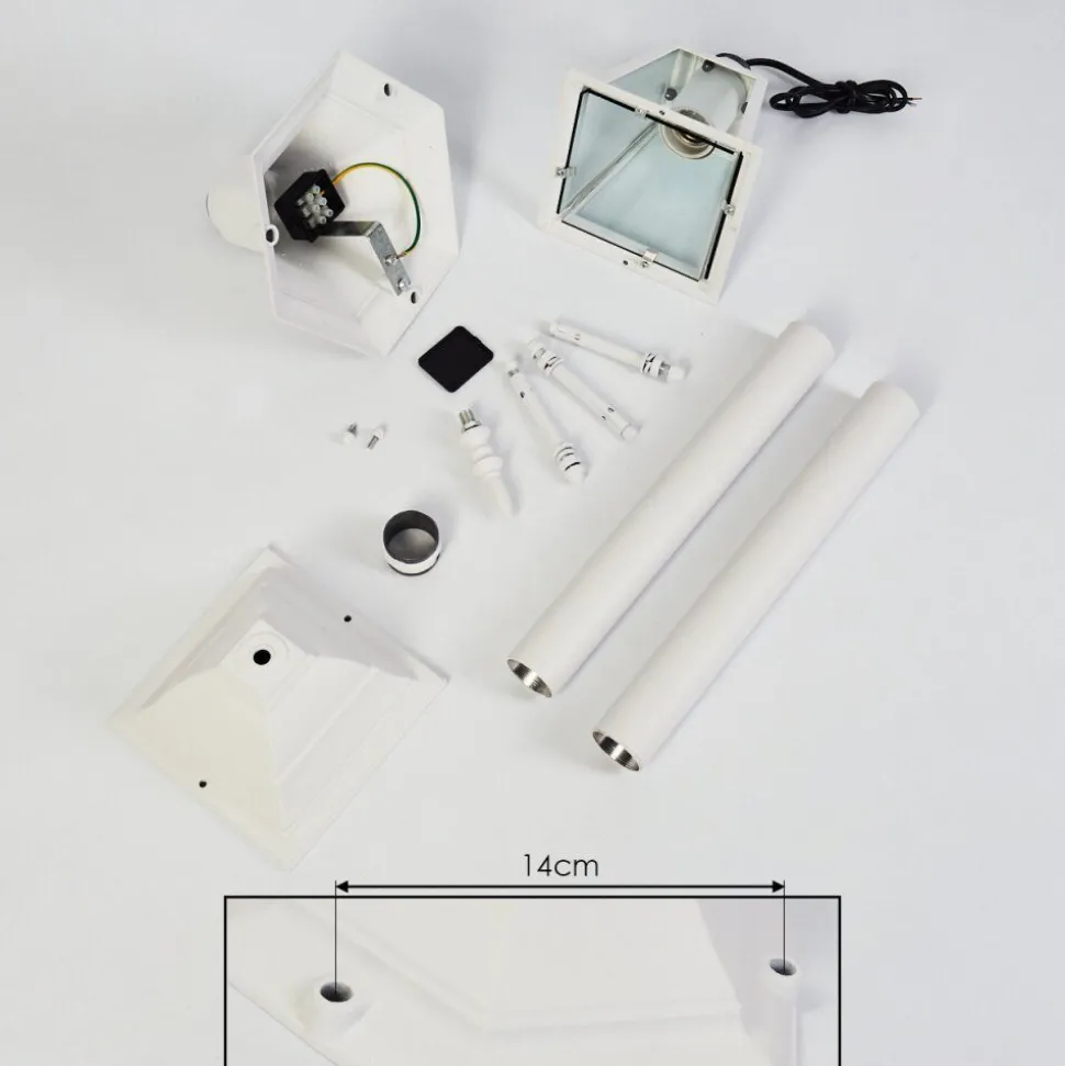 Borne Lumineuse Naofe Blanc, 1 Lumiere