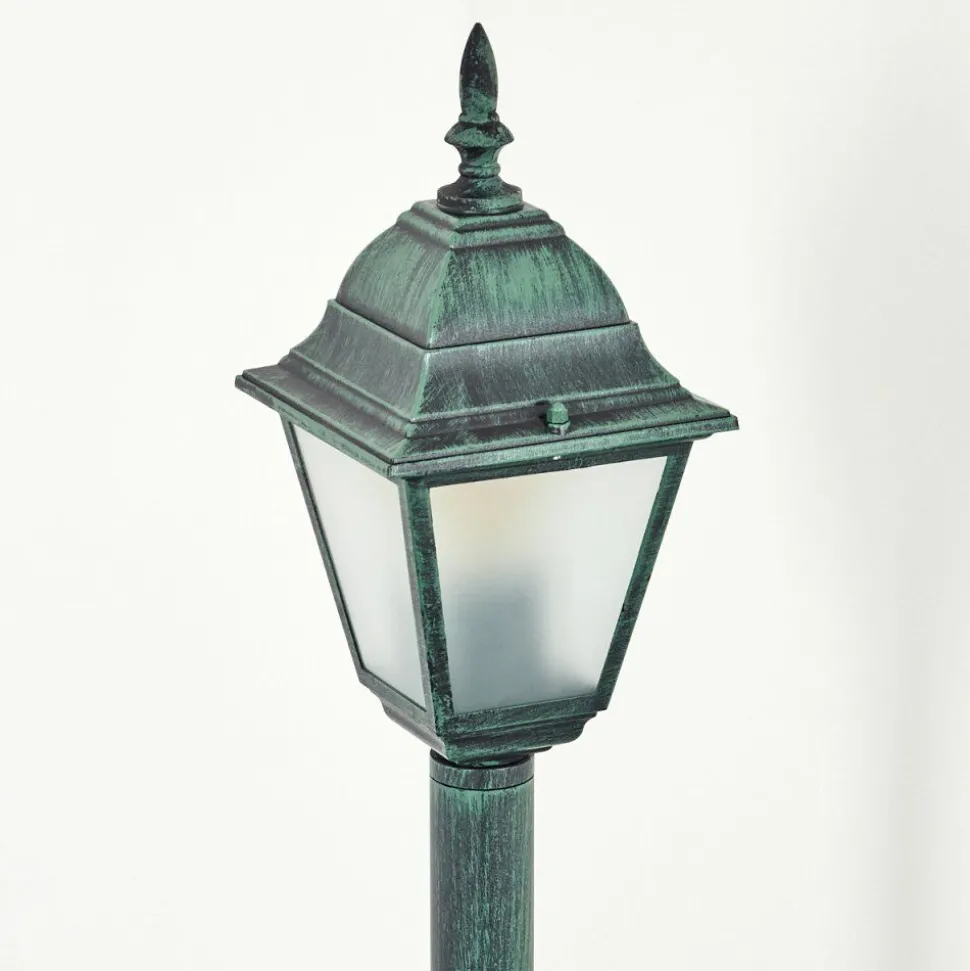 Borne Lumineuse Naofe Vert, Noir, 1 Lumiere