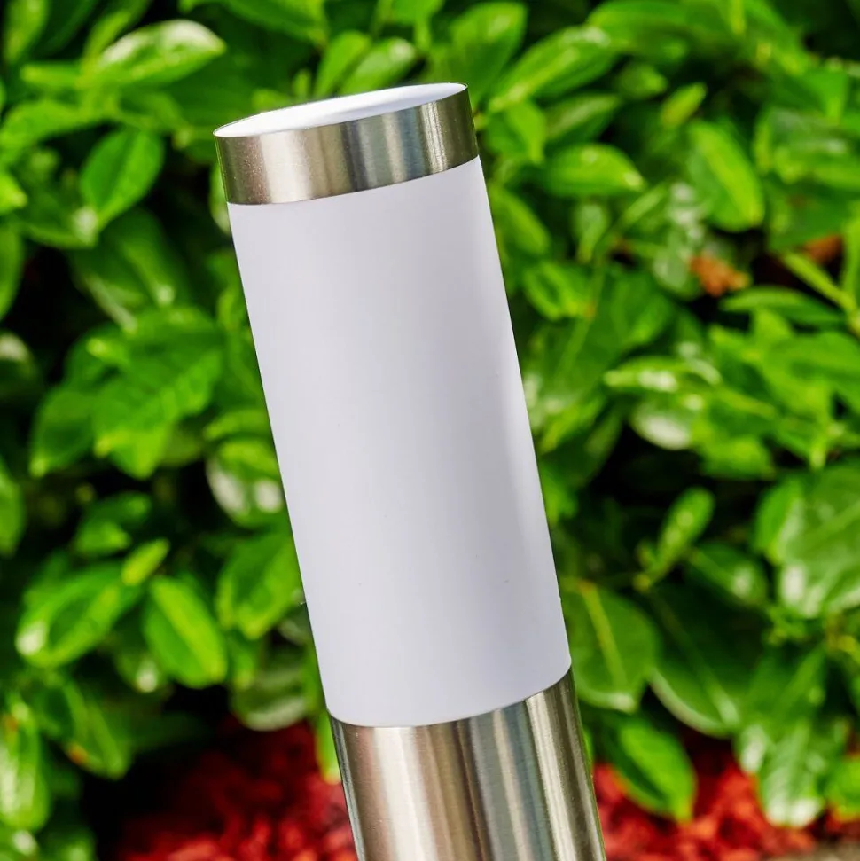 Borne Lumineuse Norburg Acier Inoxydable, 1 Lumiere