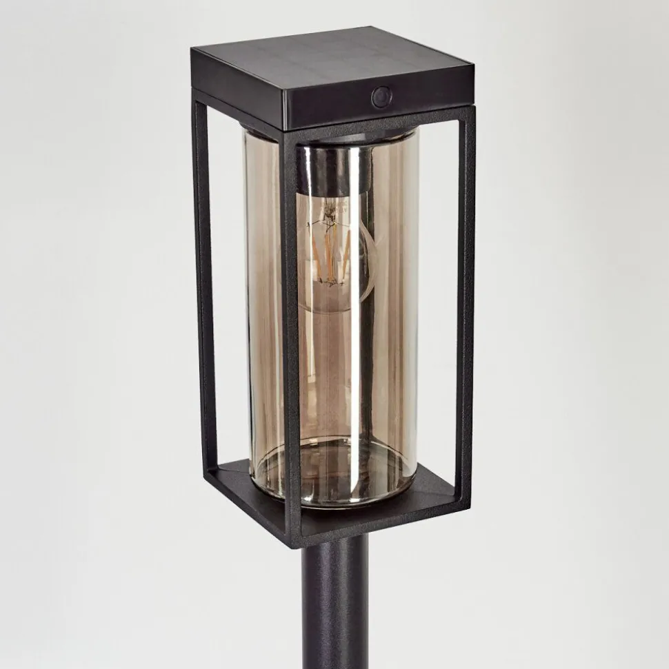 Borne Lumineuse Palanga Led Noir, 1 Lumiere