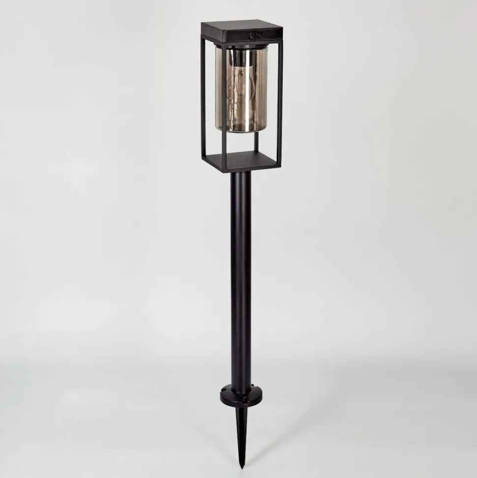 Borne Lumineuse Palanga Led Noir, 1 Lumiere