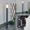 Borne Lumineuse Sessa Anthracite, 1 Lumiere