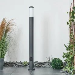 Borne Lumineuse Sessa Anthracite, 1 Lumiere