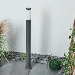 Borne Lumineuse Sessa Anthracite, 1 Lumiere
