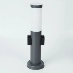 Borne Lumineuse Sessa Anthracite, 1 Lumiere