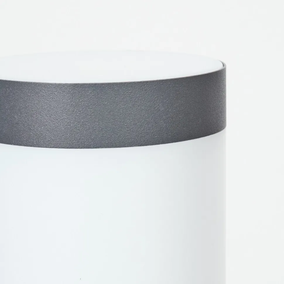 Borne Lumineuse Sessa Anthracite, 1 Lumiere, Detecteur De Mouvement
