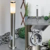 Borne Lumineuse Sessa Nickel Mat, 1 Lumiere