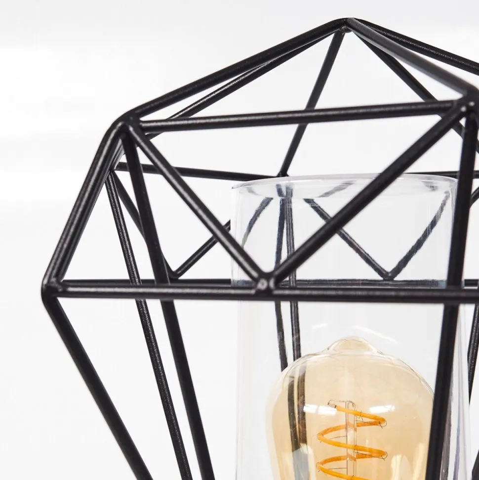 Borne Lumineuse Solda Noir, 1 Lumiere