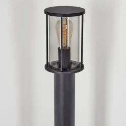 Borne Lumineuse Sumalao Noir, 1 Lumiere
