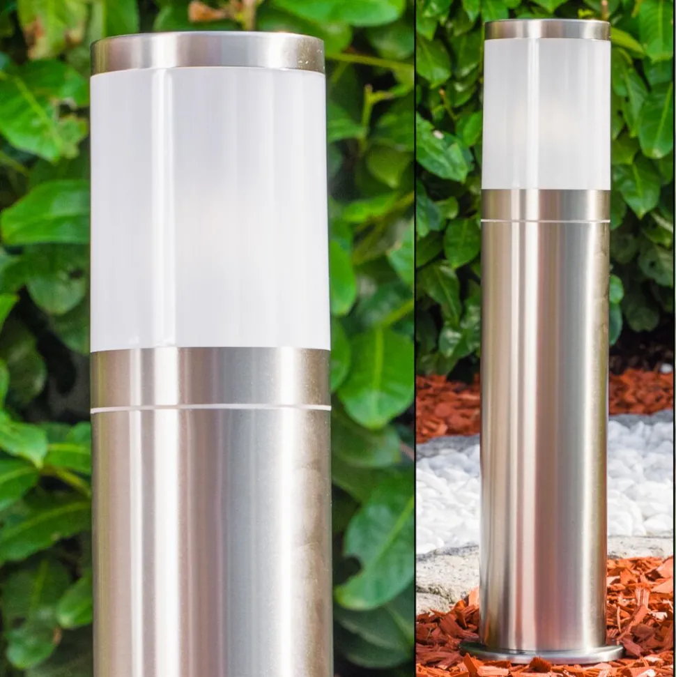 Borne Lumineuse Tolsona Acier Inoxydable, 1 Lumiere
