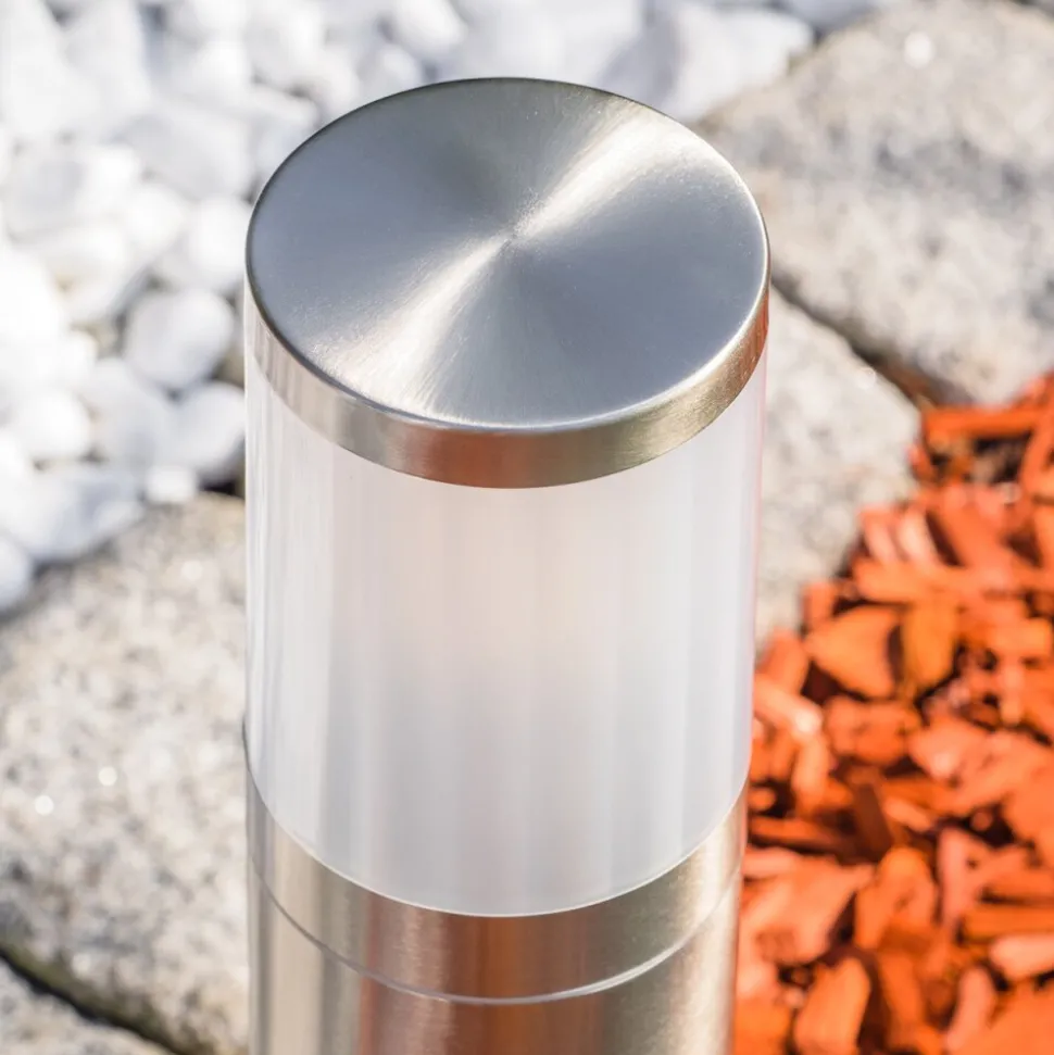 Borne Lumineuse Tolsona Acier Inoxydable, 1 Lumiere