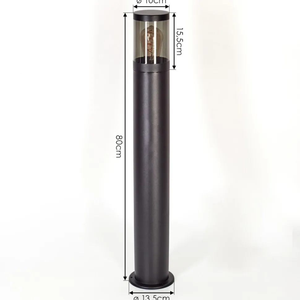 Borne Lumineuse Tolsona Noir, 1 Lumiere