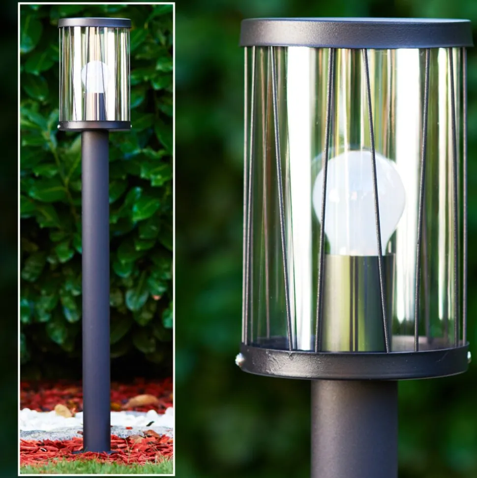Borne Lumineuse Torsa Noir, 1 Lumiere