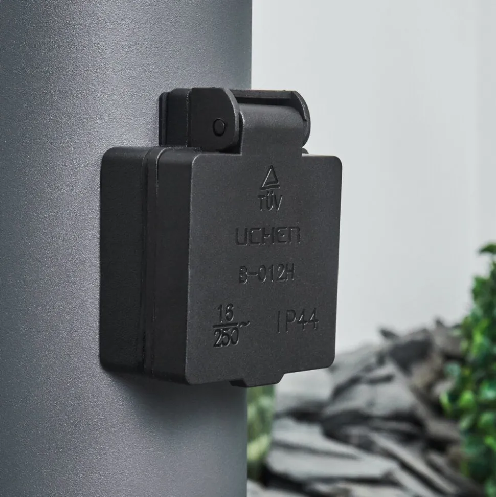 Borne Lumineuse Tunes Anthracite, 1 Lumiere