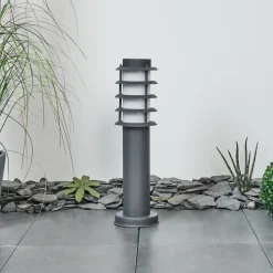 Borne Lumineuse Tunes Anthracite, 1 Lumiere
