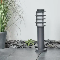 Borne Lumineuse Tunes Anthracite, 1 Lumiere