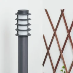Borne Lumineuse Tunes Anthracite, 1 Lumiere