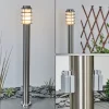 Borne Lumineuse Tunes Nickel Mat, 1 Lumiere