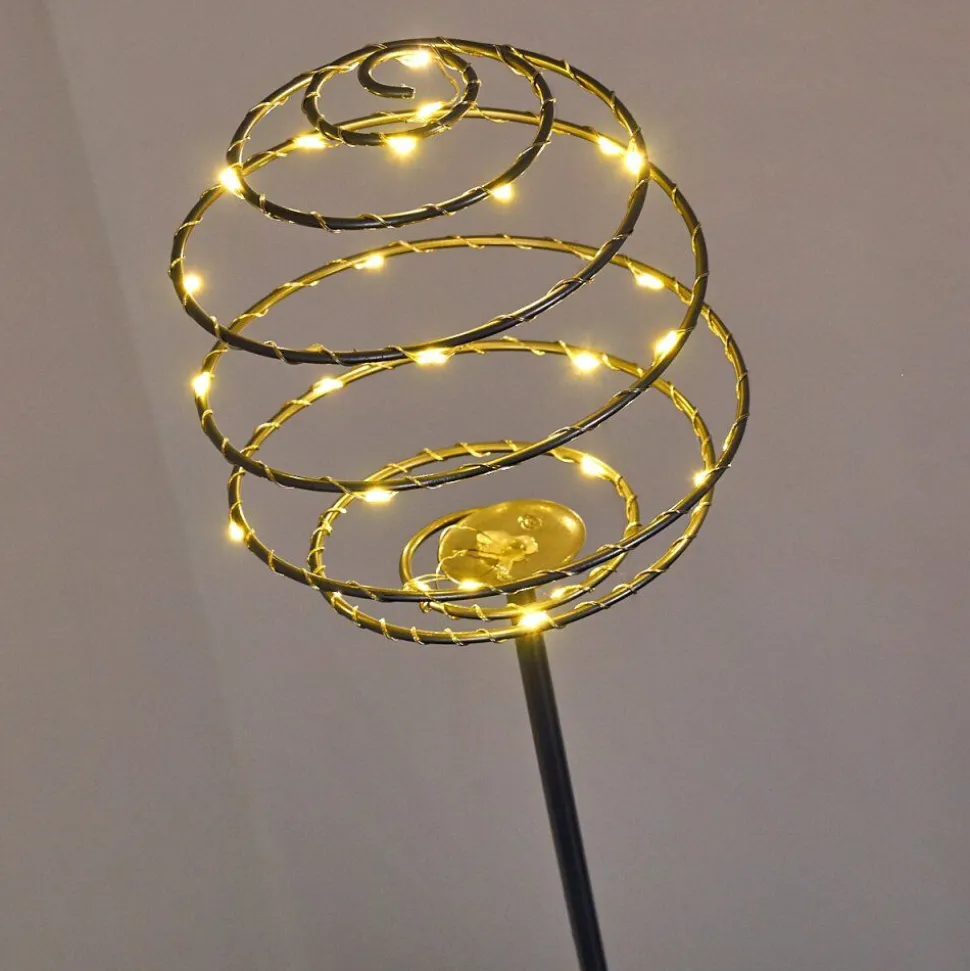 Borne Lumineuse Zermatt Led Argente, 28 Lumieres