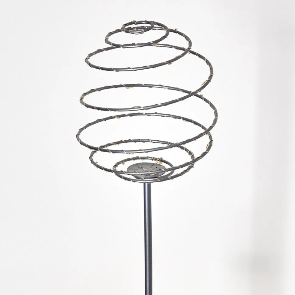 Borne Lumineuse Zermatt Led Argente, 28 Lumieres