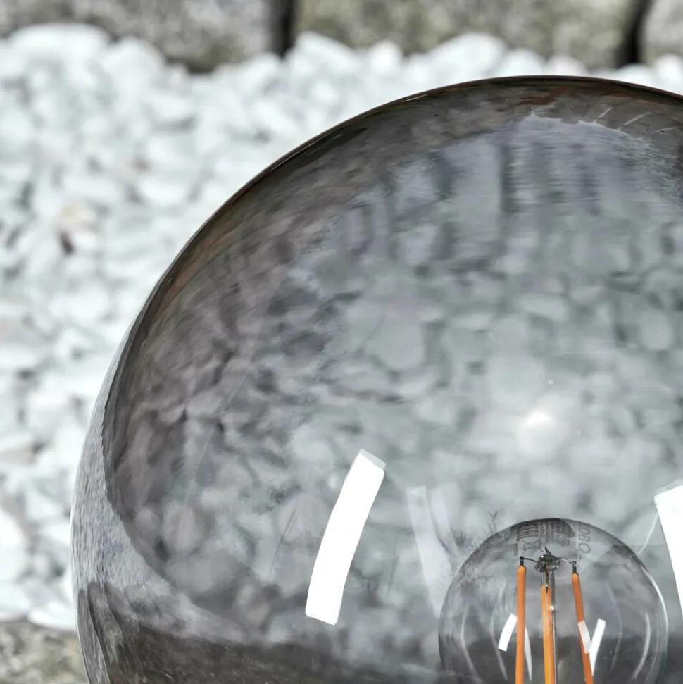 Borne Lumineusebostarenga Anthracite, 1 Lumiere, Detecteur De Mouvement