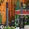 Borne Lumineusegaborone Anthracite, 1 Lumiere