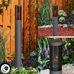 Borne Lumineusegaborone Anthracite, 1 Lumiere