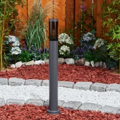 Borne Lumineusegaborone Anthracite, 1 Lumiere