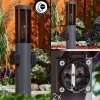 Borne Lumineusegaborone Anthracite, 1 Lumiere