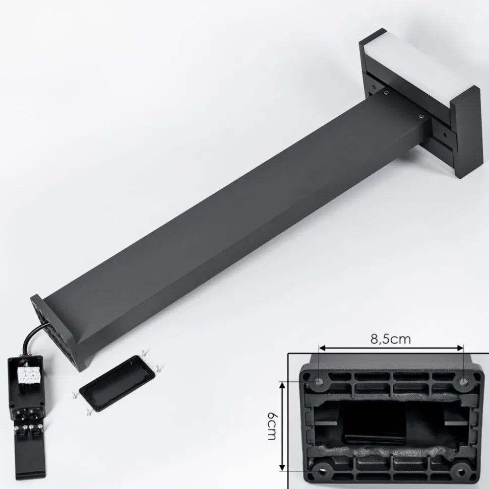Borne Lumineuseramalheira Led Anthracite, 1 Lumiere