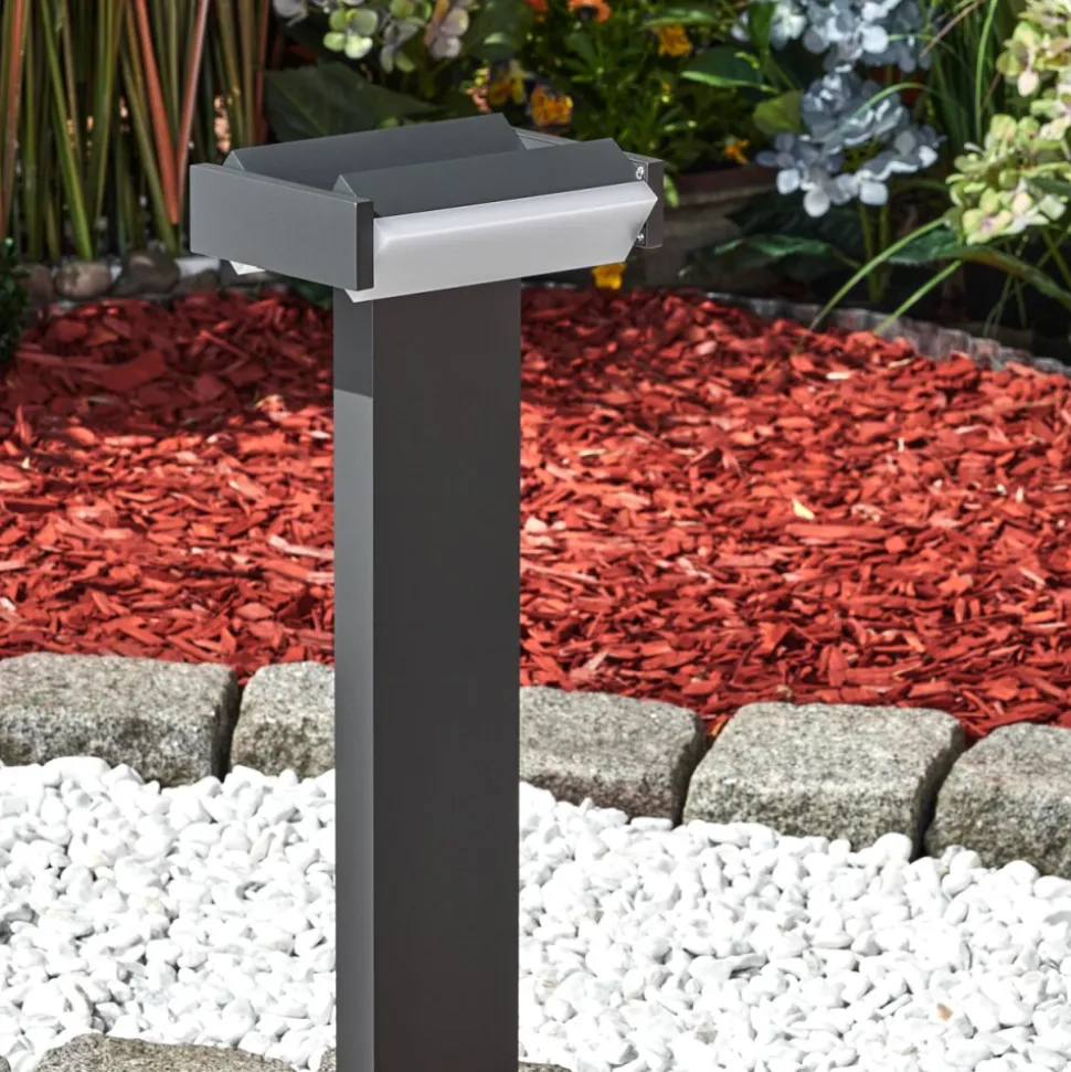 Borne Lumineuseramalheira Led Anthracite, 1 Lumiere