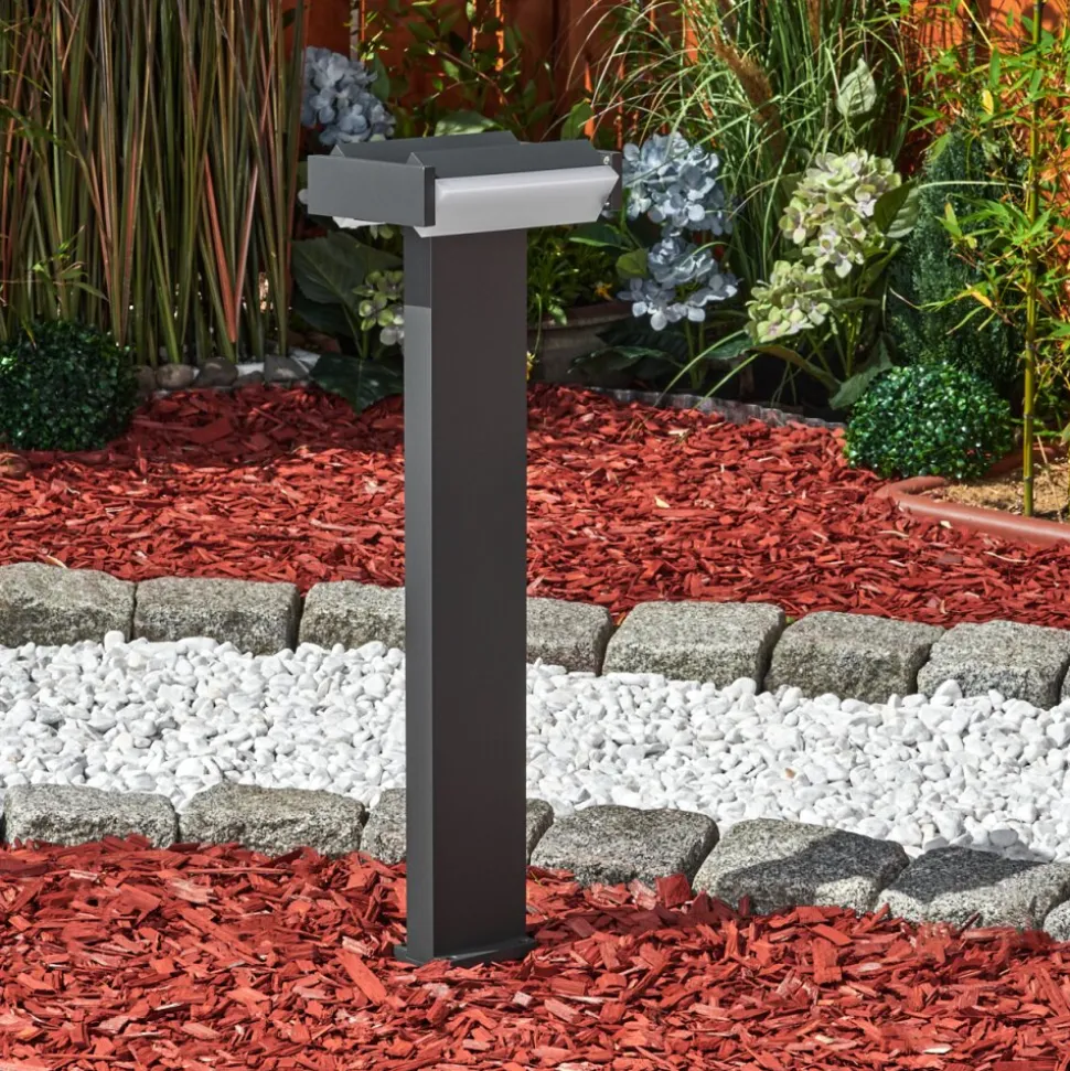 Borne Lumineuseramalheira Led Anthracite, 1 Lumiere