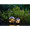 Boule Lumineuse Eglo Z_Solar Led Noir, 20 Lumieres