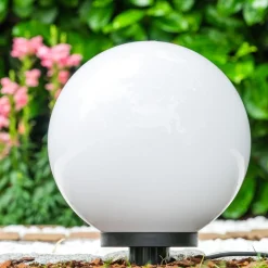 Boule Lumineuse Miau Blanc, 1 Lumiere