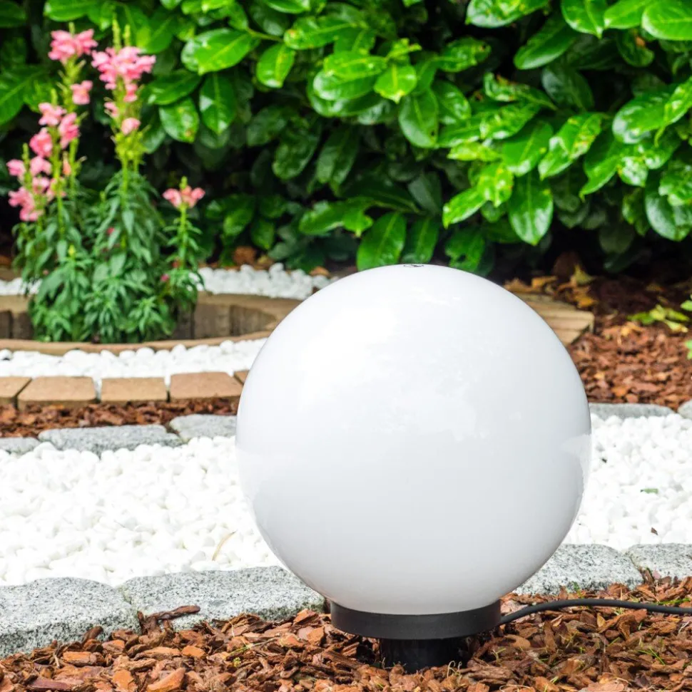 Boule Lumineuse Miau Blanc, 1 Lumiere