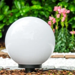 Boule Lumineuse Miau Blanc, 1 Lumiere