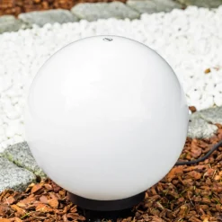 Boule Lumineuse Miau Blanc, 1 Lumiere