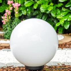 Boule Lumineuse Miau Blanc, 1 Lumiere