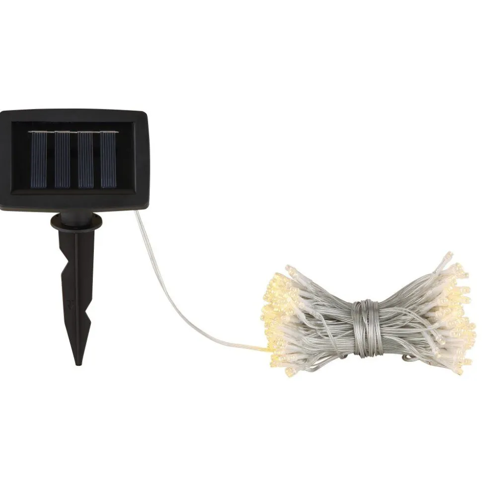Guirlande Globo Solar Led Noir, 192 Lumieres