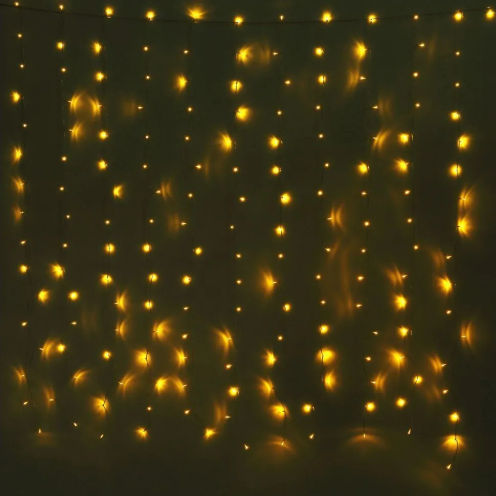 Guirlande Globo Solar Led Noir, 192 Lumieres