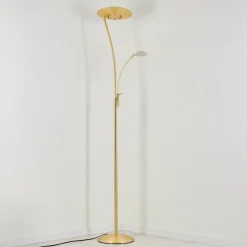 Lampadaire A Vasquegravin Led Laiton, 2 Lumieres