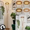 Lampadaire A Vasquekimba Led Or, 3 Lumieres