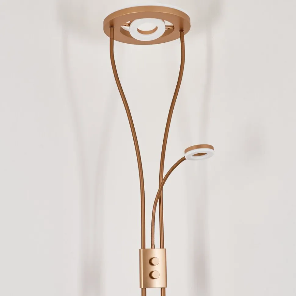 Lampadaire A Vasquekimba Led Or, 3 Lumieres