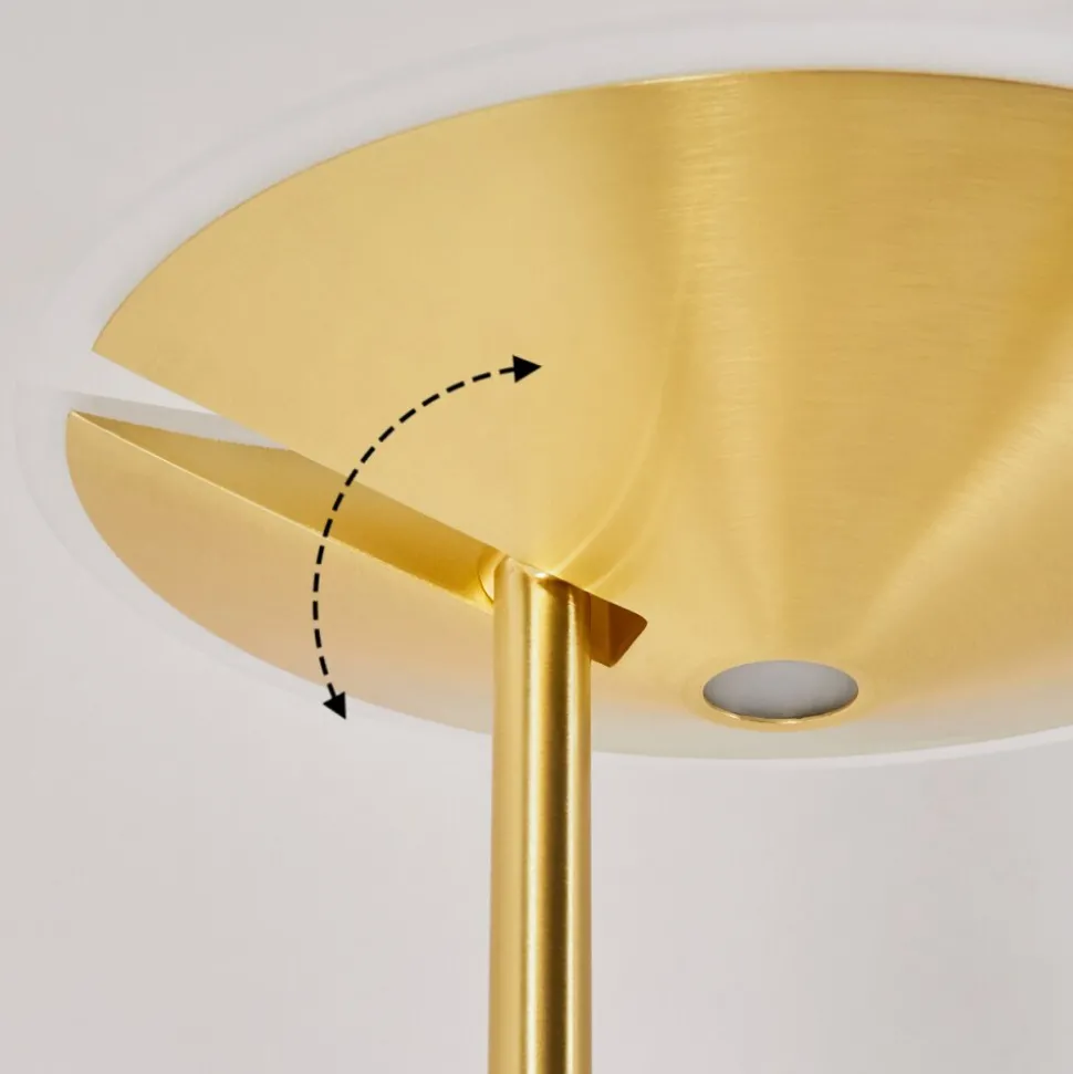 Lampadaire A Vasquemurca Led Laiton, 2 Lumieres
