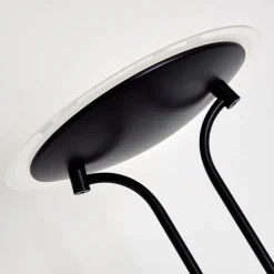 Lampadaire Abiqua Led Noir, 2 Lumieres