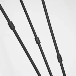Lampadaire Alsen Noir, 3 Lumieres