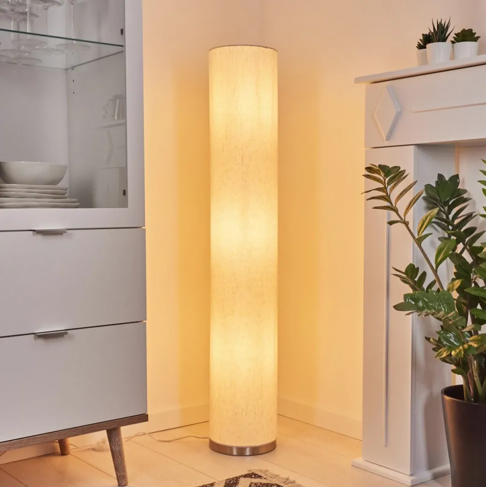 Lampadaire Antillo Nickel Mat, 3 Lumieres