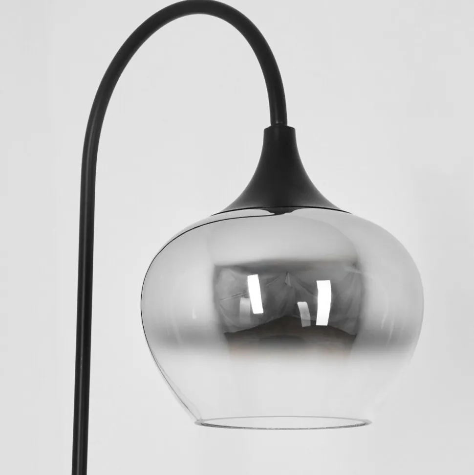 Lampadaire Azurara Noir, 1 Lumiere