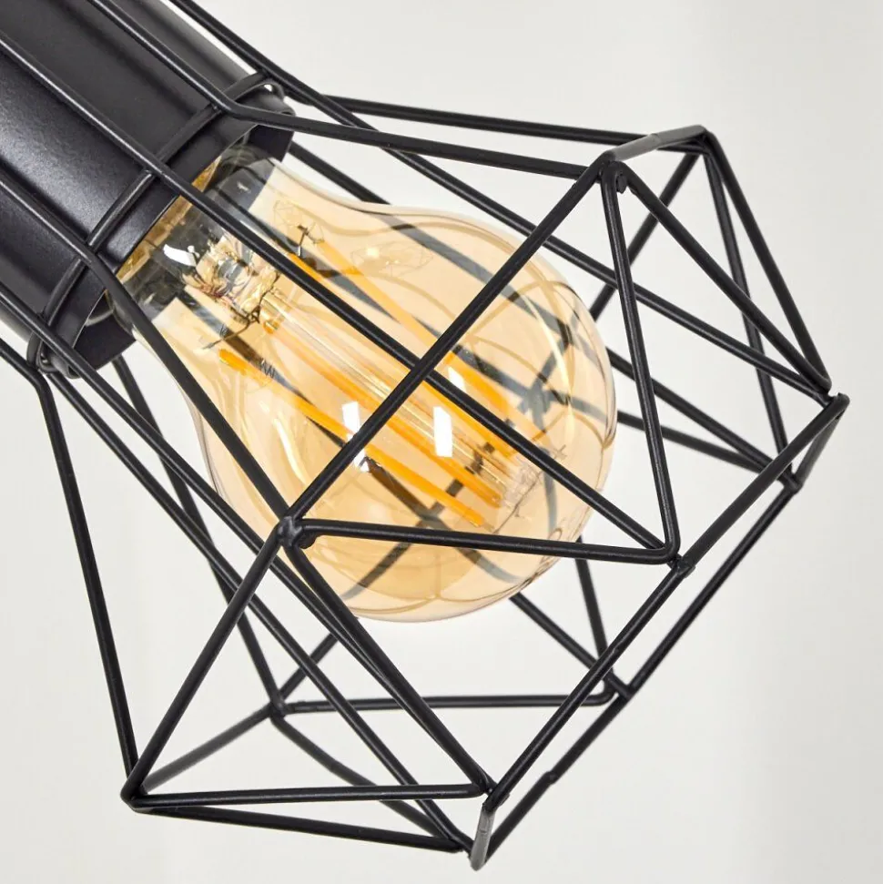 Lampadaire Bardhaman Noir, 3 Lumieres